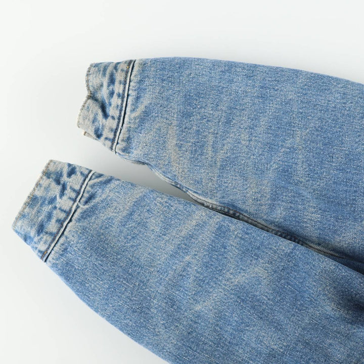 90'S Levi's 71500-0414 Denim Boa Jacket, Men's Size L, Vintage cotton blue type Vintage Second Hand