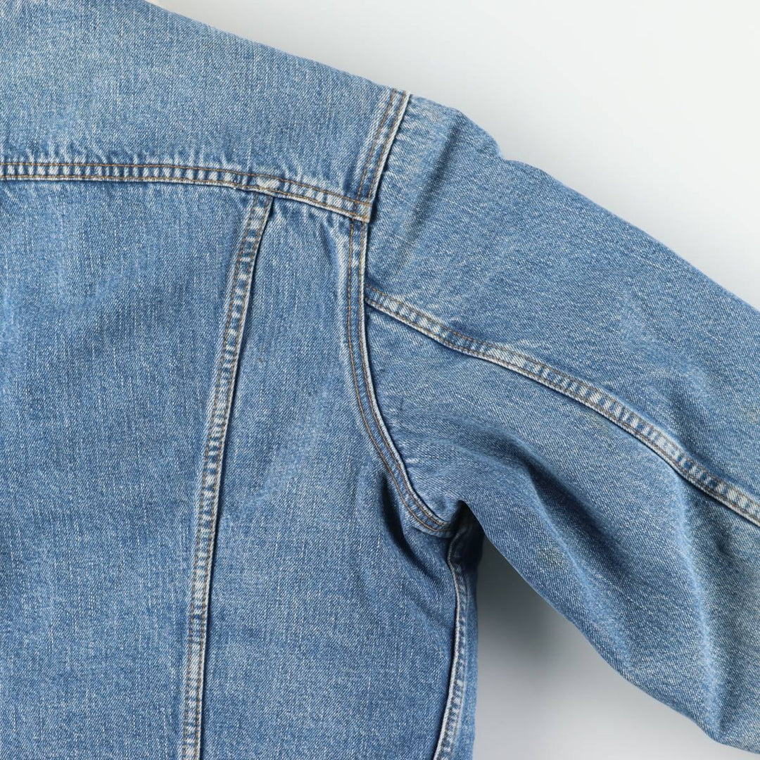 90'S Levi's 71500-0414 Denim Boa Jacket, Men's Size L, Vintage cotton blue type Vintage Second Hand
