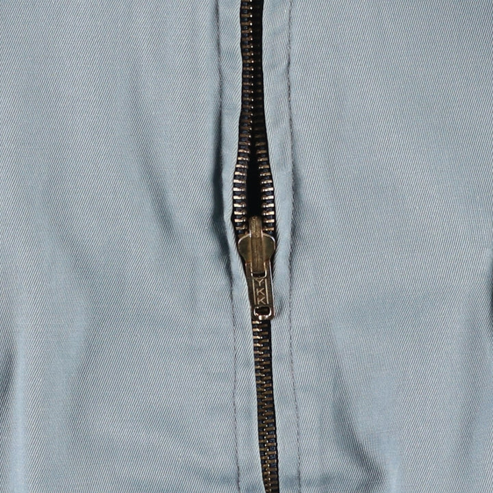 Reversible zip-up jacket, men's size L equivalent, vintage. unclear navy blue type Vintage Second Hand