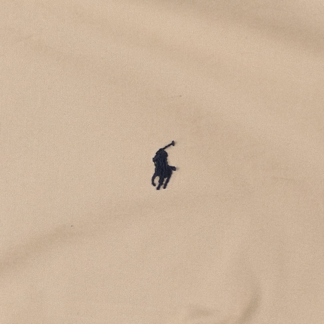 Ralph Lauren POLO by Ralph Lauren cotton hoodie, men's size XL cotton Beige type Vintage Second Hand