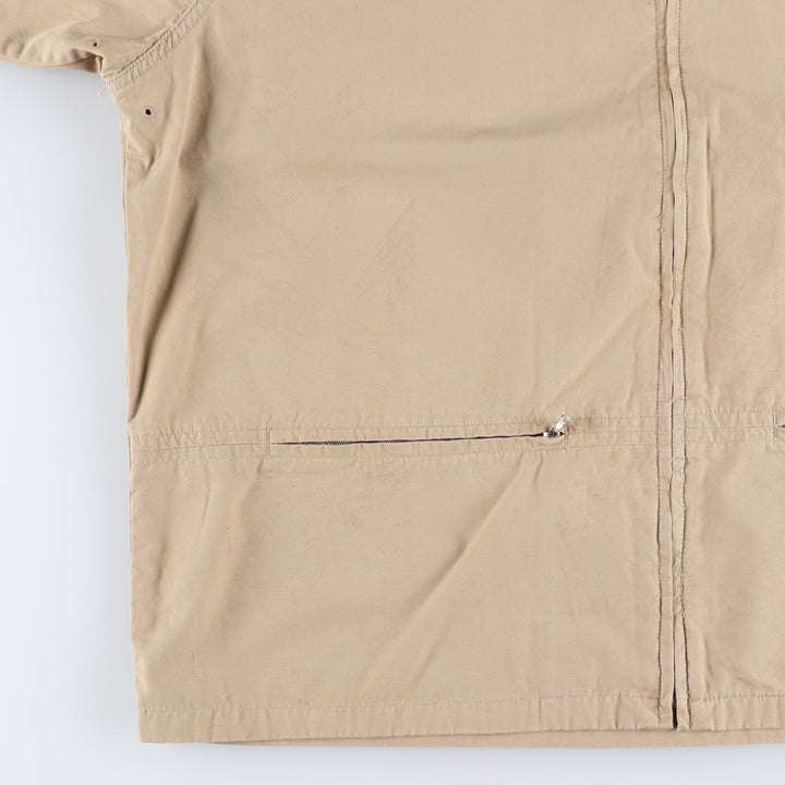 Ralph Lauren POLO by Ralph Lauren cotton hoodie, men's size XL cotton Beige type Vintage Second Hand