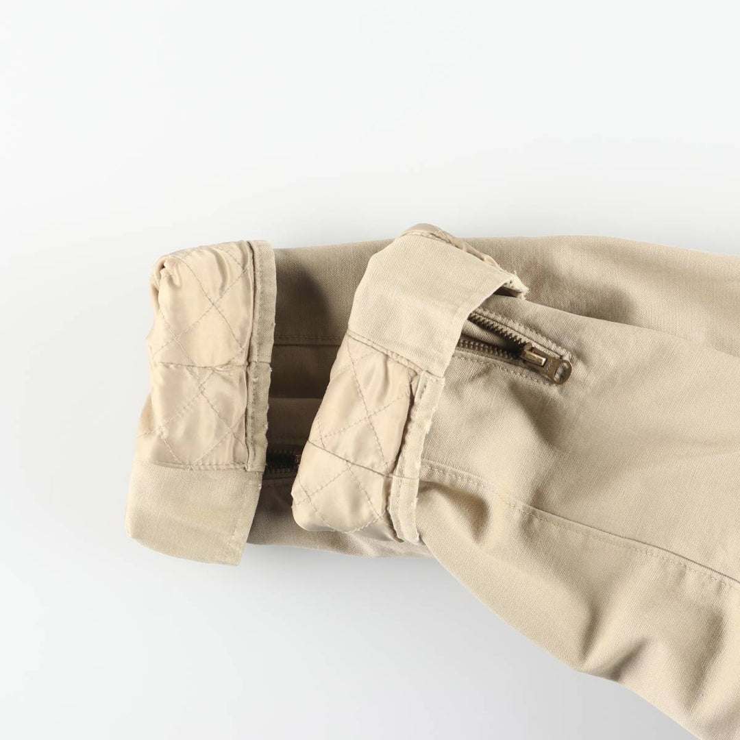 2000'S Ralph Lauren POLO JEANS COMPANY Padded Jacket, Puffer Jacket, Single Rider's Jacket cotton Beige type Vintage Second Hand