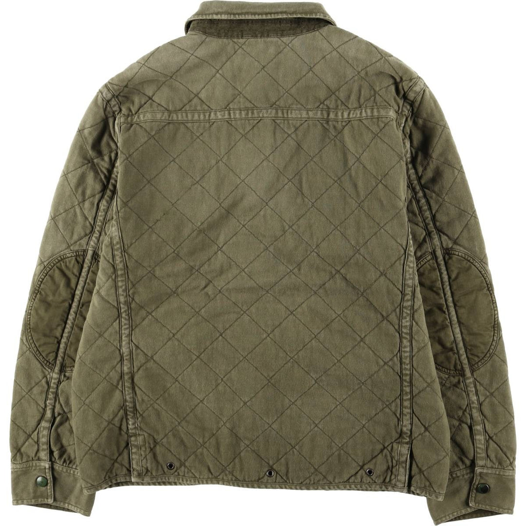 Ralph Lauren POLO RALPH LAUREN quilted puffer jacket, men's size XL cotton Khaki type Vintage Second Hand