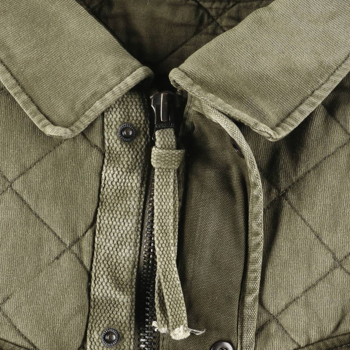 Ralph Lauren POLO RALPH LAUREN quilted puffer jacket, men's size XL cotton Khaki type Vintage Second Hand