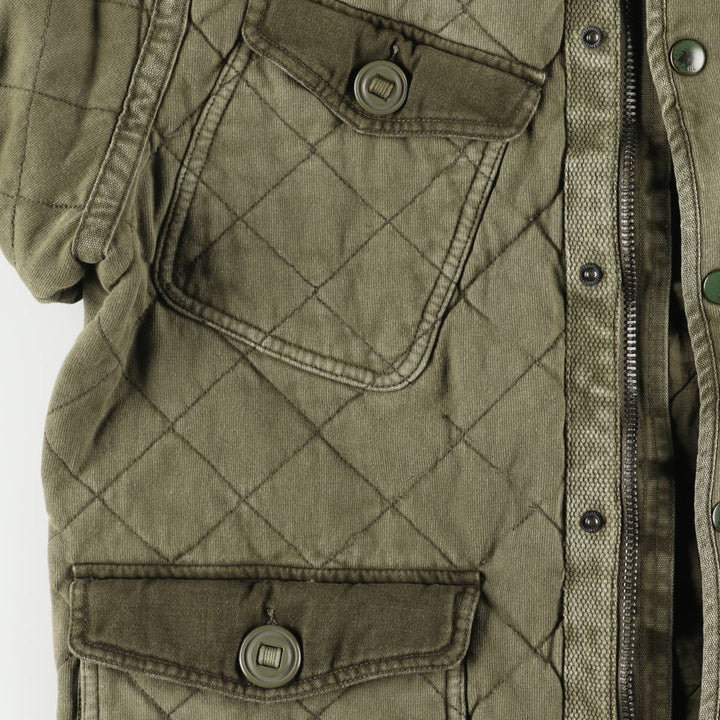 Ralph Lauren POLO RALPH LAUREN quilted puffer jacket, men's size XL cotton Khaki type Vintage Second Hand