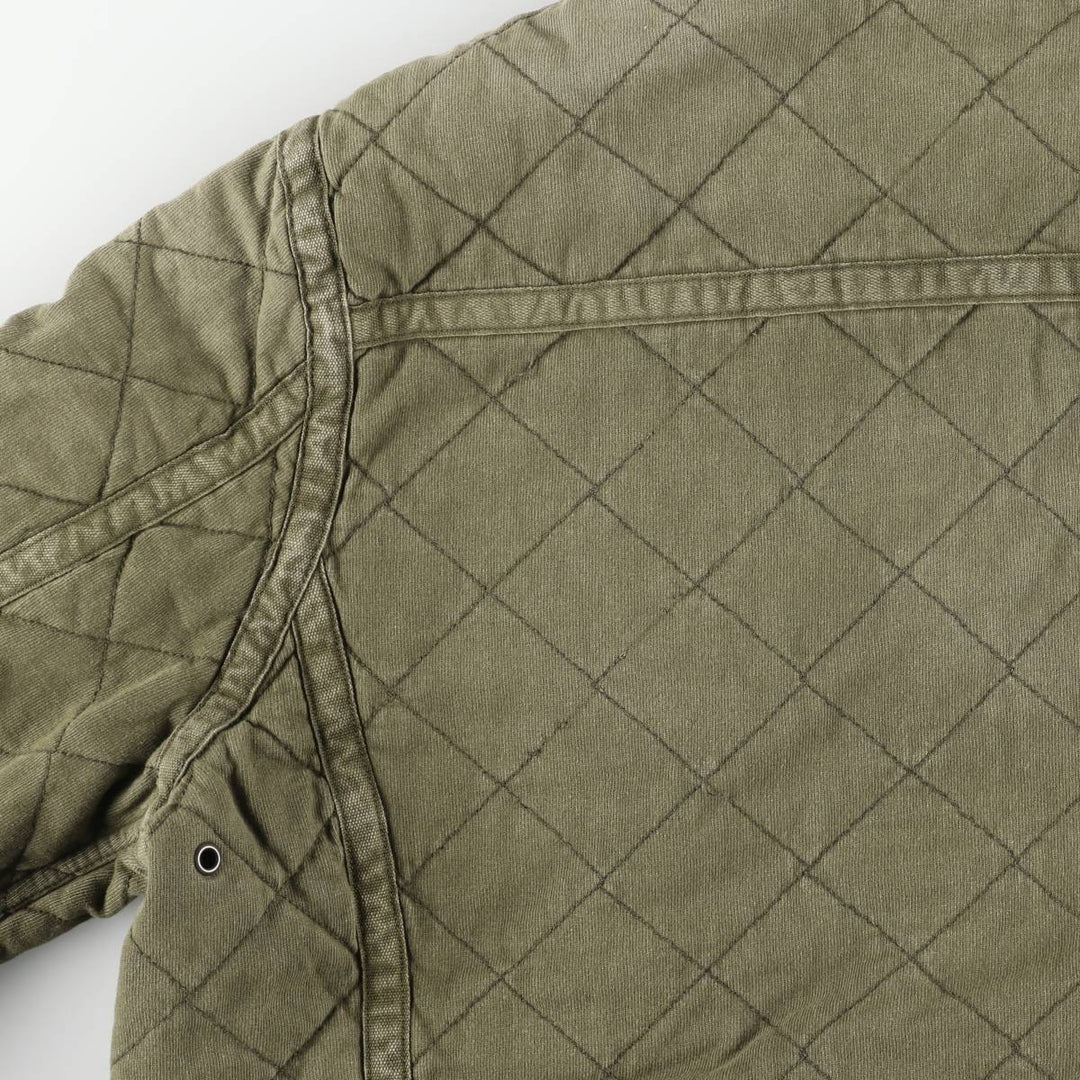 Ralph Lauren POLO RALPH LAUREN quilted puffer jacket, men's size XL cotton Khaki type Vintage Second Hand