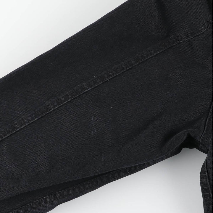 Ralph Lauren POLO JEANS COMPANY plain cotton jacket with logo patch, men's size XXL equivalent, lightweight, long sleeves. cotton black type Vintage Second Hand