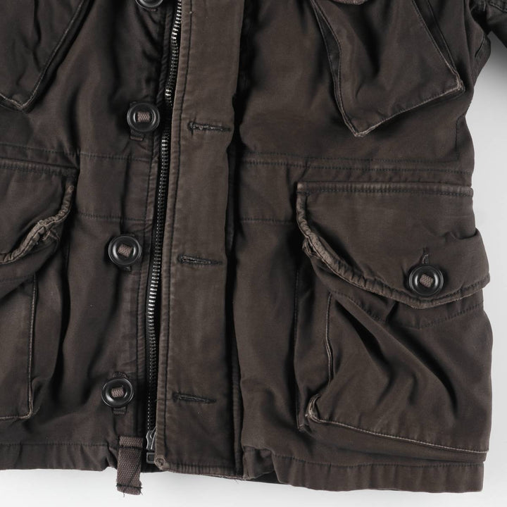 Ralph Lauren POLO JEANS COMPANY Military Combat Jacket, Men's Size M (approx.) cotton Khaki type Vintage Second Hand