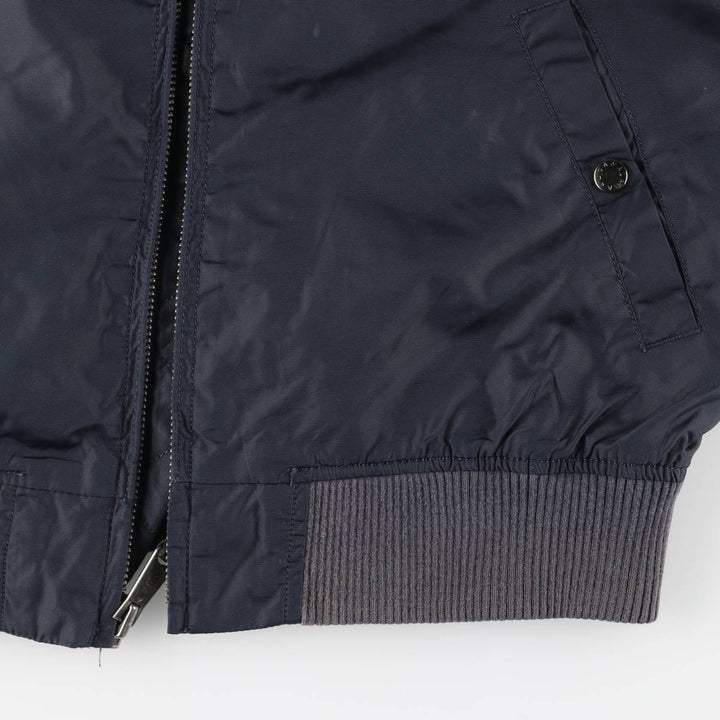 Civilian Alpha MA-1 Military Flight Jacket, Men's Size L Nylon navy blue type Vintage Second Hand