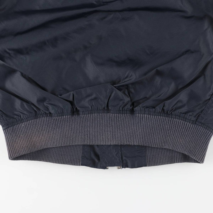 Civilian Alpha MA-1 Military Flight Jacket, Men's Size L Nylon navy blue type Vintage Second Hand