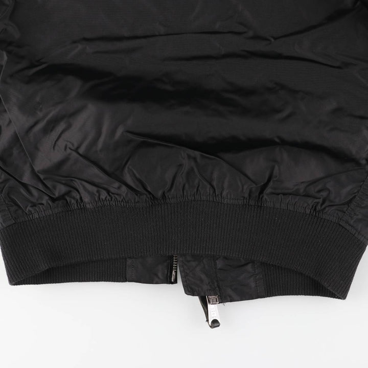 Alpha Industries MA-1 Type Military Flight Jacket, Men's Size M (Equivalent), Civilian Item Nylon black type Vintage Second Hand