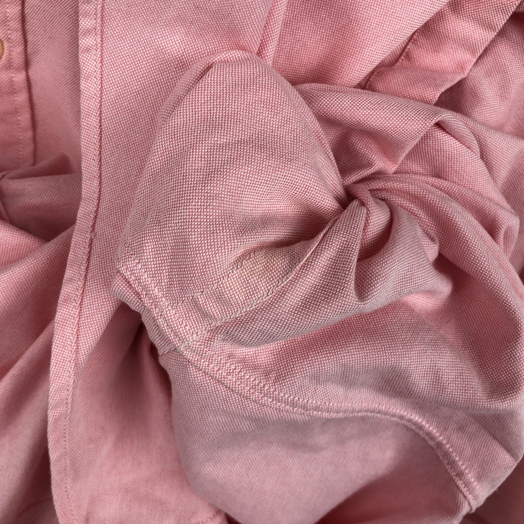 Ralph Lauren SLIM FIT Long-Sleeve Button-Down Shirt (Women's Size S) cotton pink type Vintage Second Hand