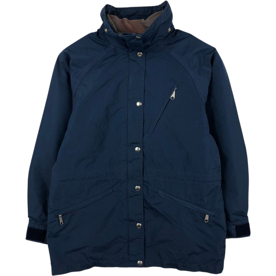 1990'S The North Face Mountain Jacket Shell Jacket Made in USA Women's Size M (approx.) Vintage Nylon navy blue type Vintage Second Hand