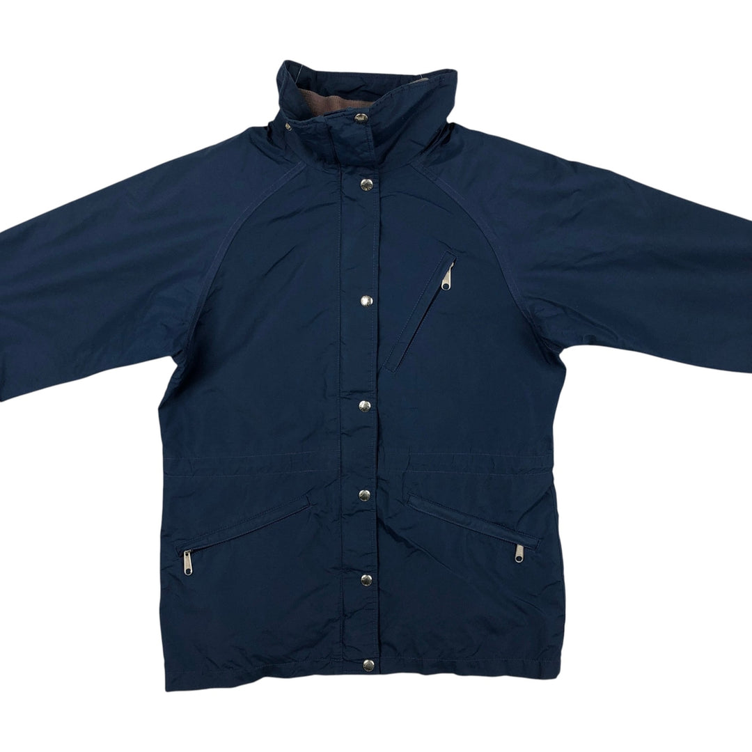 1990'S The North Face Mountain Jacket Shell Jacket Made in USA Women's Size M (approx.) Vintage Nylon navy blue type Vintage Second Hand