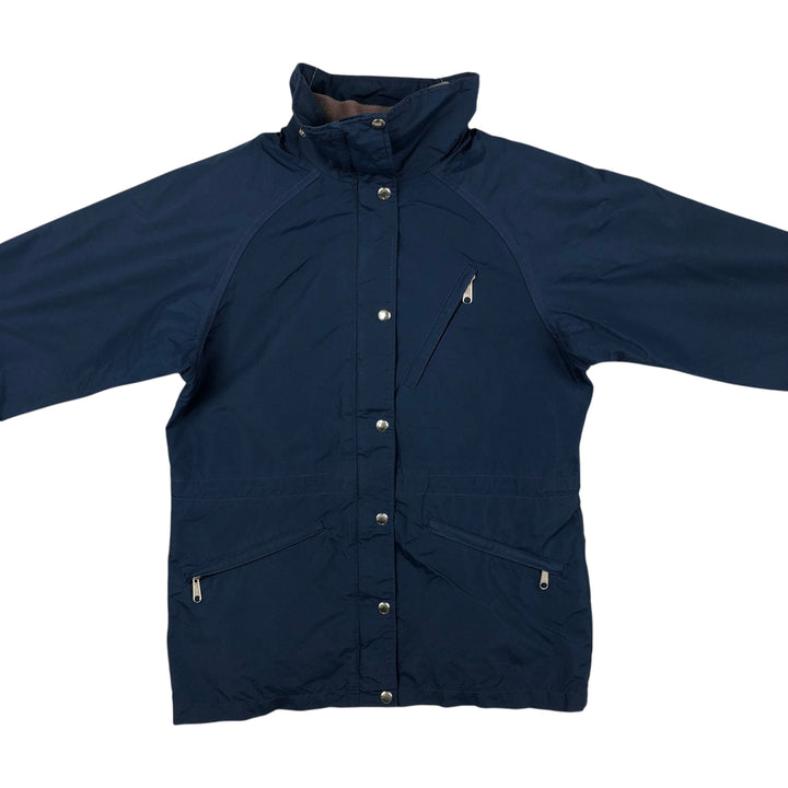 1990'S The North Face Mountain Jacket Shell Jacket Made in USA Women's Size M (approx.) Vintage Nylon navy blue type Vintage Second Hand
