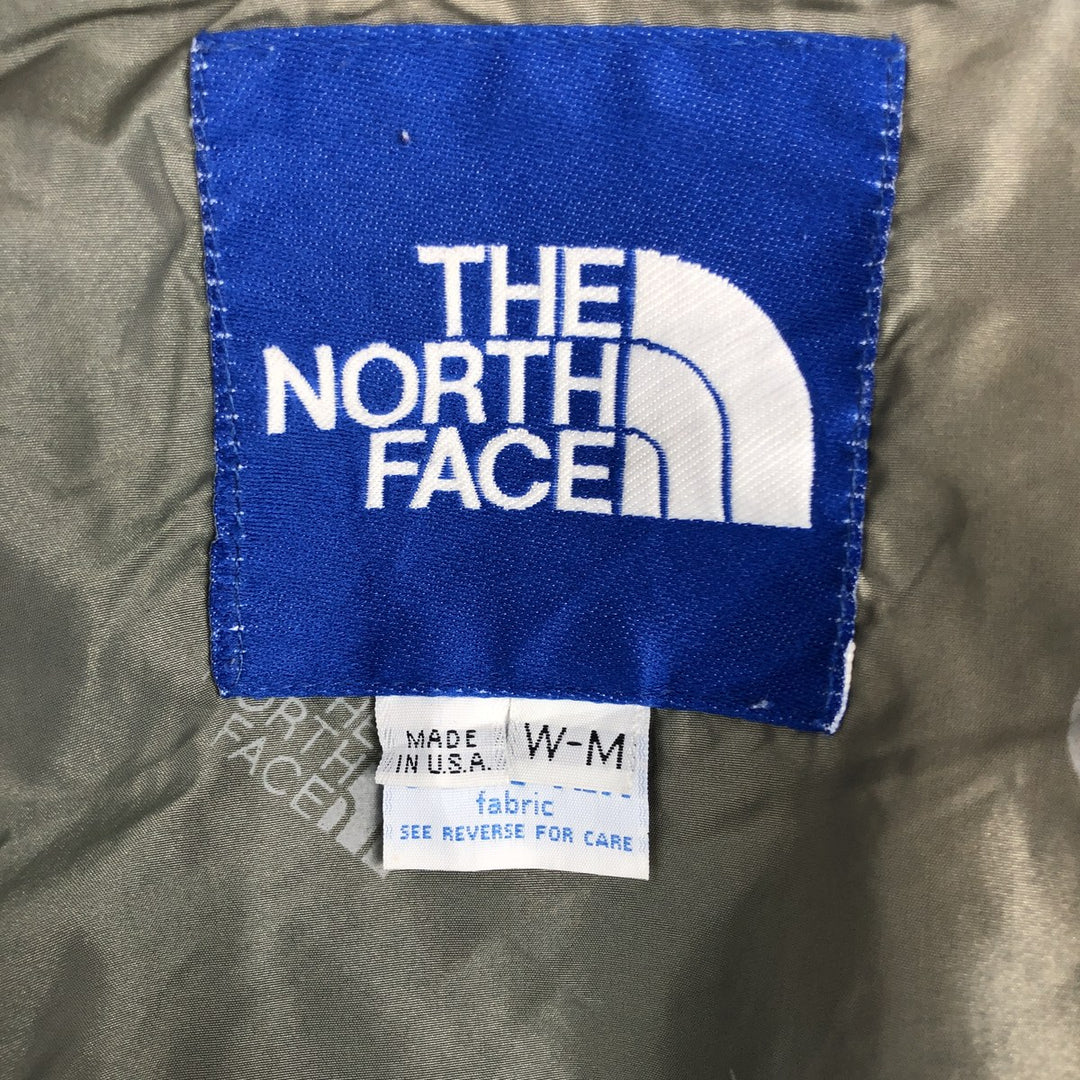 1990'S The North Face Mountain Jacket Shell Jacket Made in USA Women's Size M (approx.) Vintage Nylon navy blue type Vintage Second Hand
