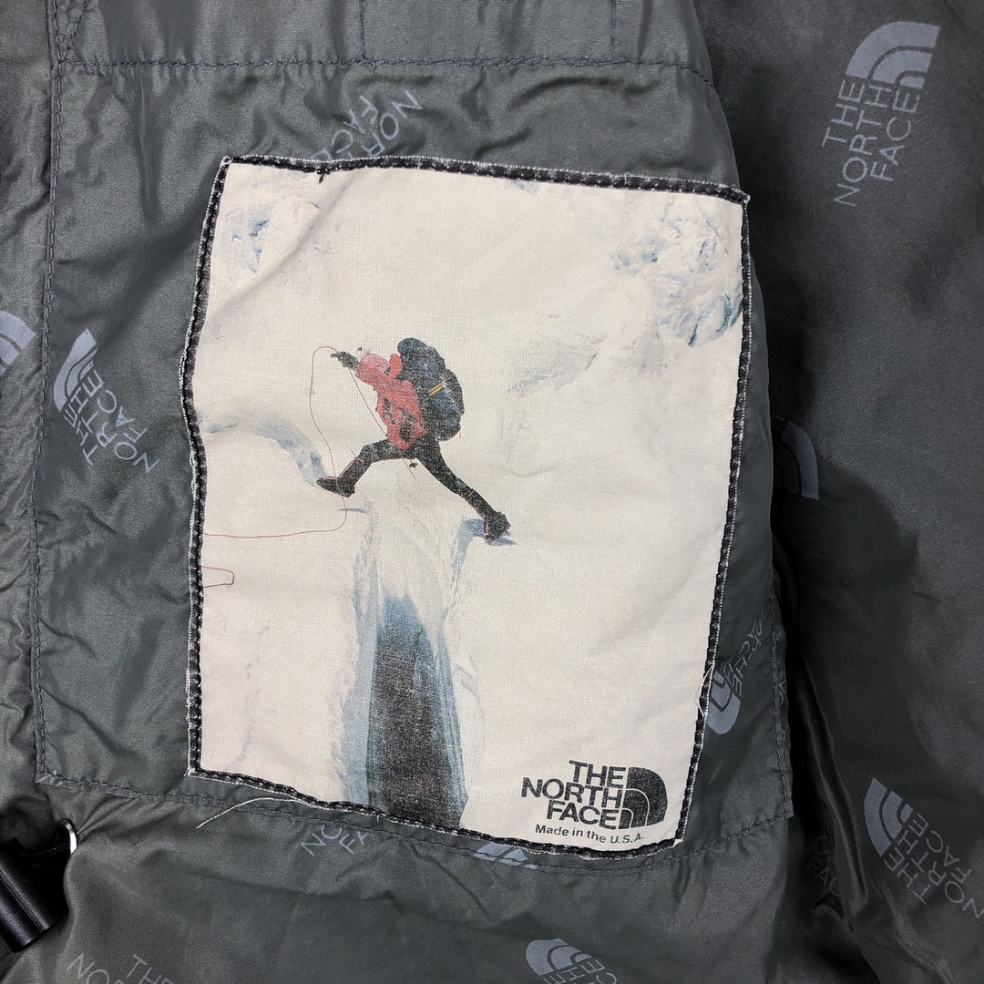 1990'S The North Face Mountain Jacket Shell Jacket Made in USA Women's Size M (approx.) Vintage Nylon navy blue type Vintage Second Hand
