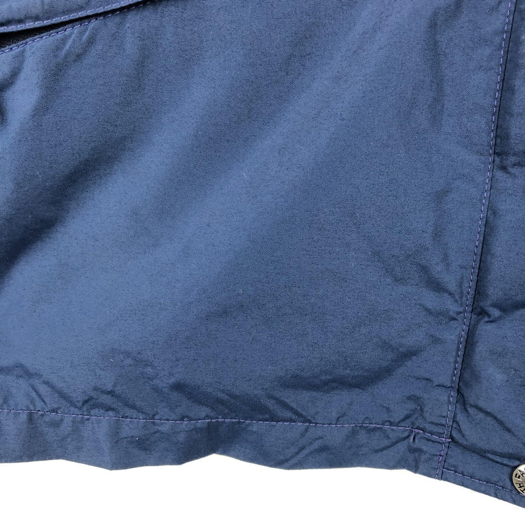 1990'S The North Face Mountain Jacket Shell Jacket Made in USA Women's Size M (approx.) Vintage Nylon navy blue type Vintage Second Hand