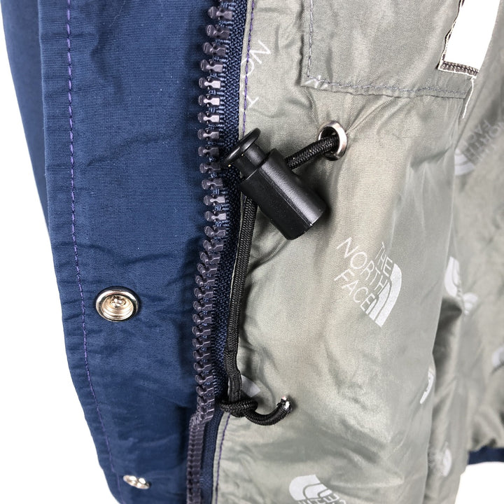 1990'S The North Face Mountain Jacket Shell Jacket Made in USA Women's Size M (approx.) Vintage Nylon navy blue type Vintage Second Hand