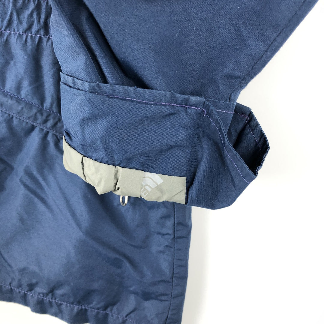 1990'S The North Face Mountain Jacket Shell Jacket Made in USA Women's Size M (approx.) Vintage Nylon navy blue type Vintage Second Hand