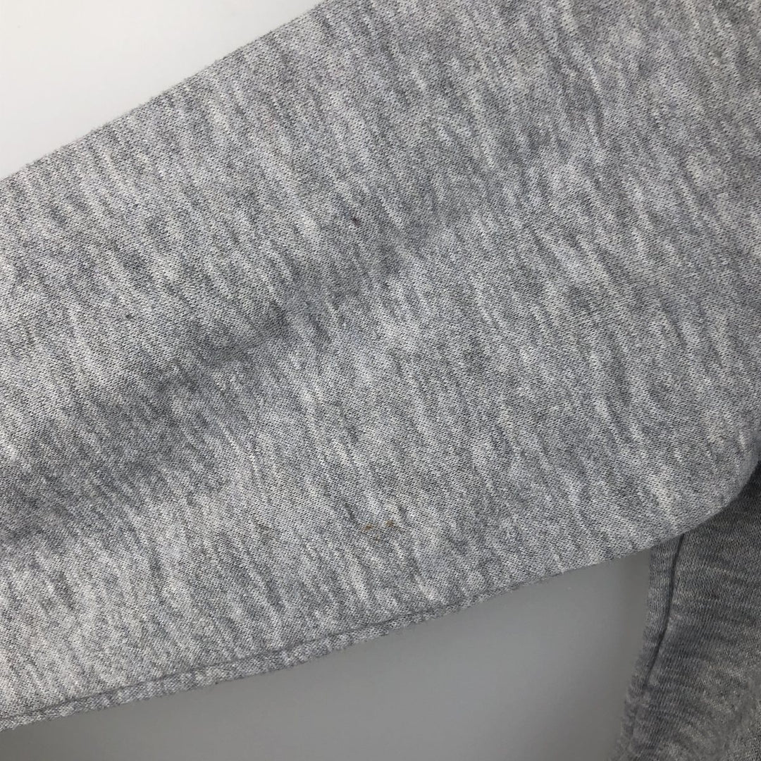 Vintage 90s-00'S Adidas logo sweatshirt, size M, men's polyester gray type Vintage Second Hand