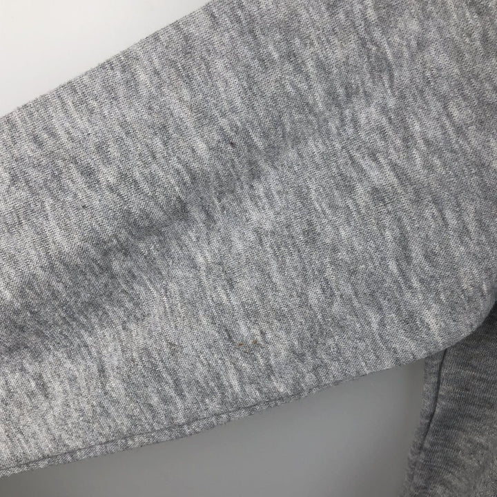 Vintage 90s-00'S Adidas logo sweatshirt, size M, men's polyester gray type Vintage Second Hand