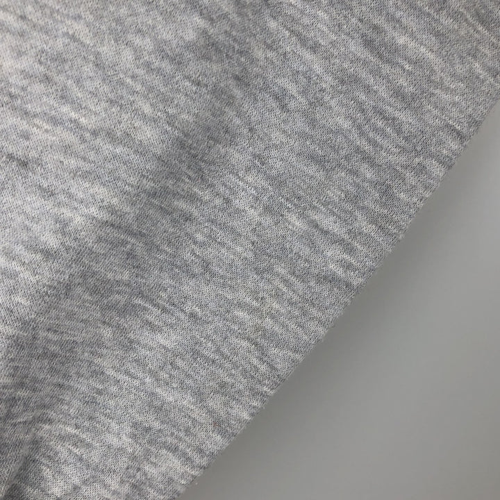 Vintage 90s-00'S Adidas logo sweatshirt, size M, men's polyester gray type Vintage Second Hand