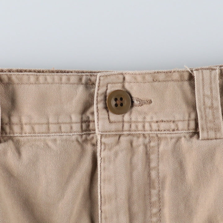 Ralph Lauren POLO by Ralph Lauren cargo shorts, half pants, men's size w36 cotton Beige type Vintage Second Hand