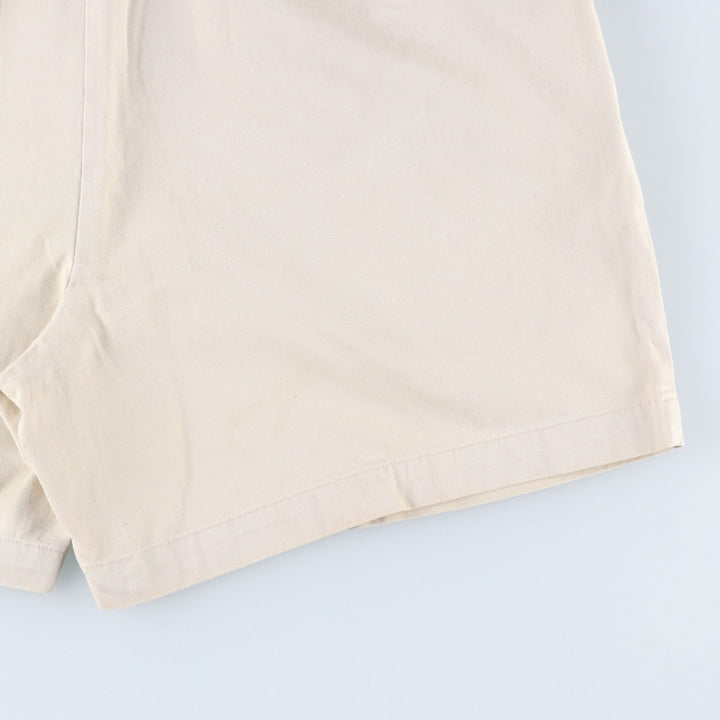 Ralph Lauren Polo Ralph Lauren ANDREW SHORT Two-Pleat Chino Shorts Men's W35 (approx.) cotton Beige type Vintage Second Hand