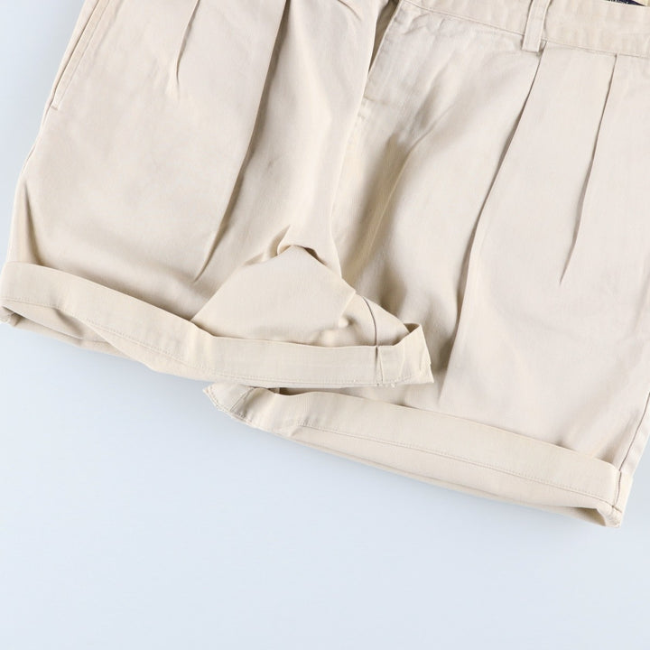 Ralph Lauren Polo Ralph Lauren ANDREW SHORT Two-Pleat Chino Shorts Men's W35 (approx.) cotton Beige type Vintage Second Hand