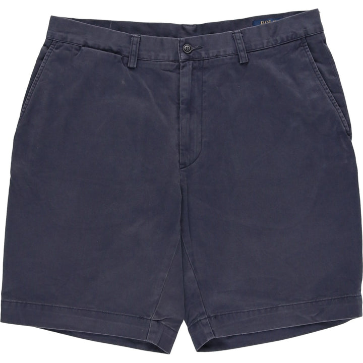 Ralph Lauren POLO RALPH LAUREN Chino Shorts Shorts Men's W34 equivalent cotton Charcoal Vintage Second Hand