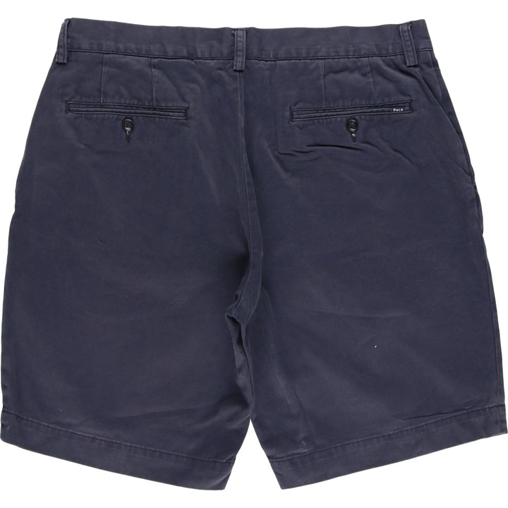 Ralph Lauren POLO RALPH LAUREN Chino Shorts Shorts Men's W34 equivalent cotton Charcoal Vintage Second Hand