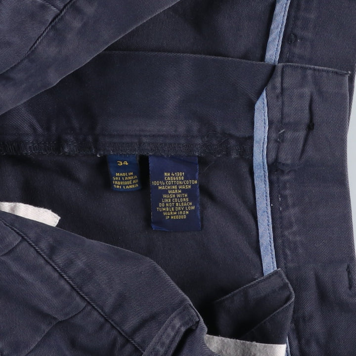 Ralph Lauren POLO RALPH LAUREN Chino Shorts Shorts Men's W34 equivalent cotton Charcoal Vintage Second Hand