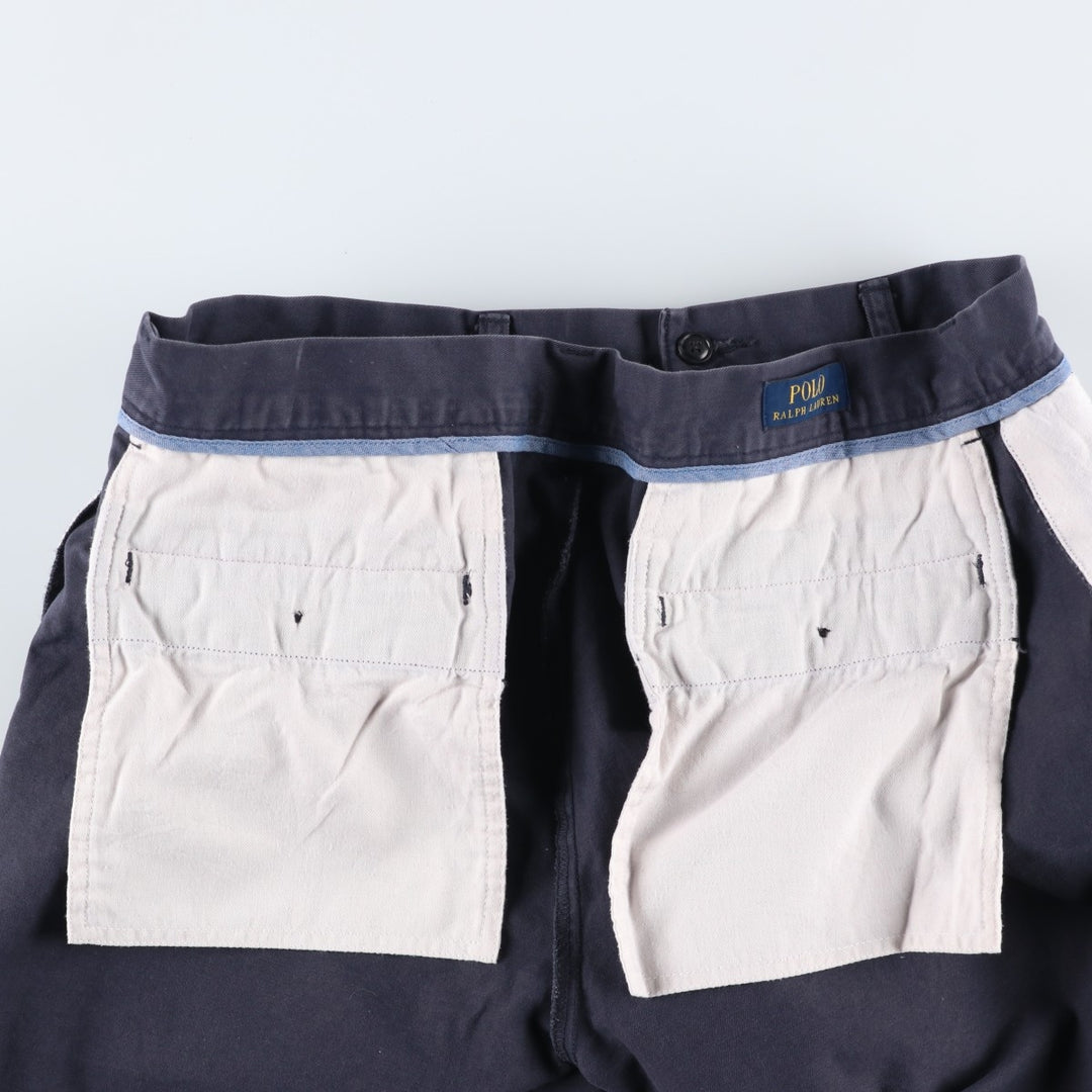Ralph Lauren POLO RALPH LAUREN Chino Shorts Shorts Men's W34 equivalent cotton Charcoal Vintage Second Hand
