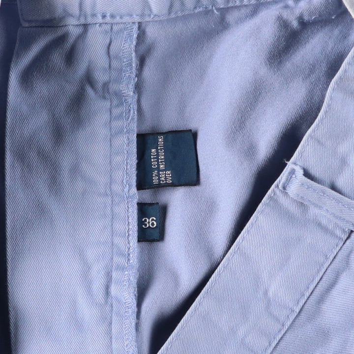 Ralph Lauren POLO by Ralph Lauren TYLER SHORT Two-pleat chino shorts, short pants, men's size W36 cotton Blue type light blue Vintage Second Hand