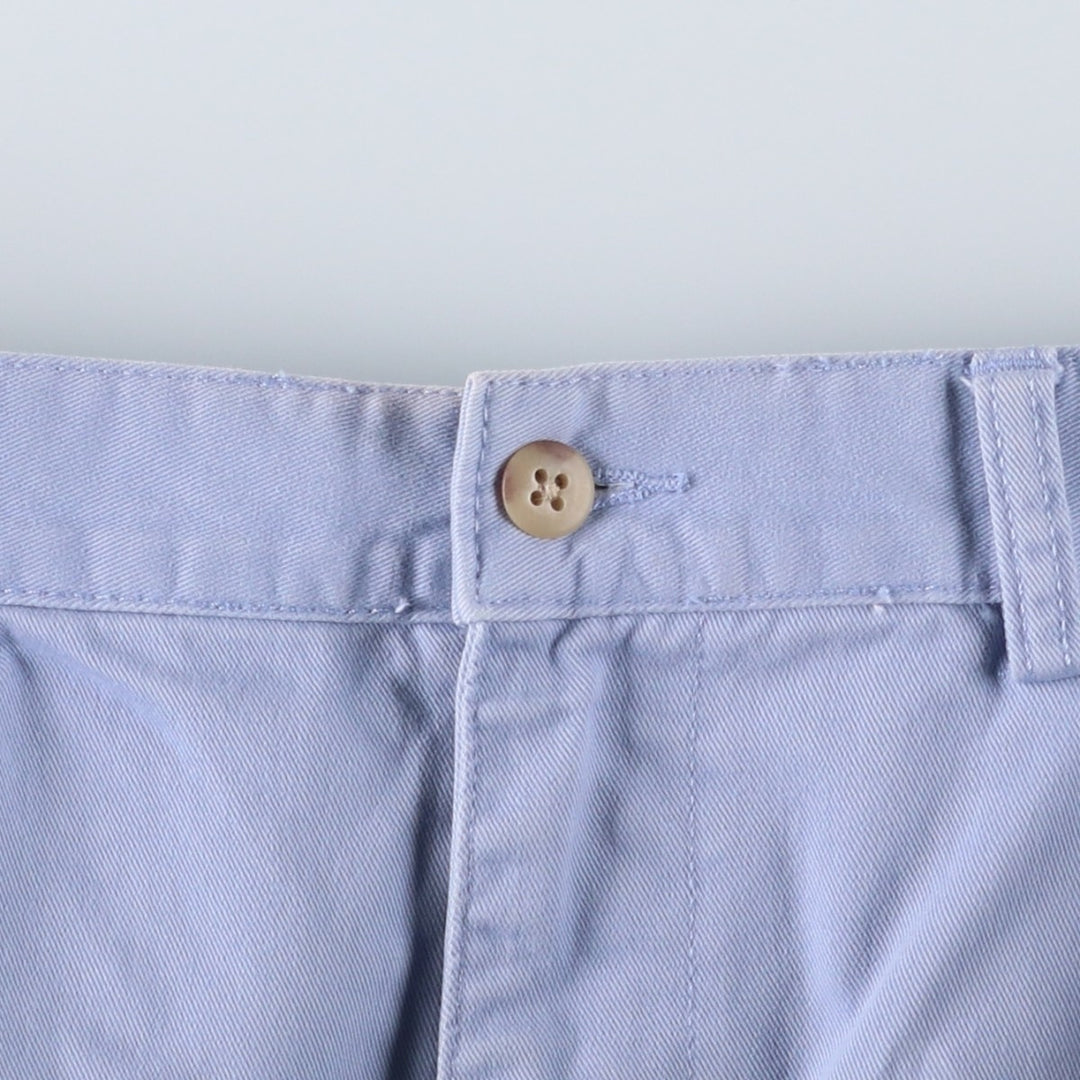 Ralph Lauren POLO by Ralph Lauren TYLER SHORT Two-pleat chino shorts, short pants, men's size W36 cotton Blue type light blue Vintage Second Hand