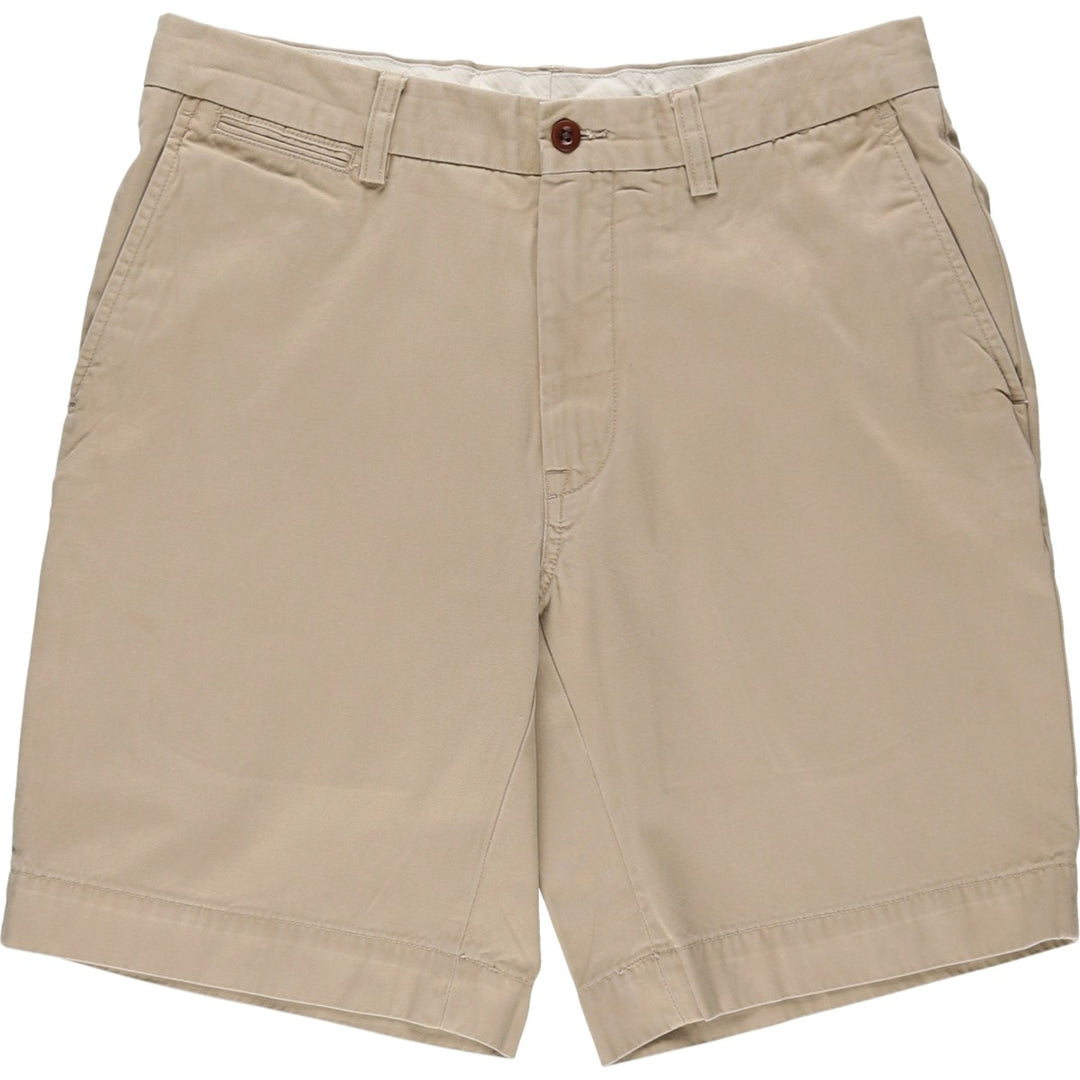 Ralph Lauren POLO by Ralph Lauren CLASSIC FIT Chino Shorts, Men's Size W32 (approx.) cotton Beige type Vintage Second Hand