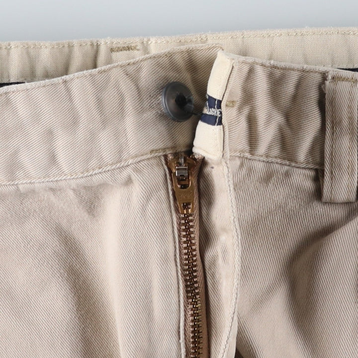 Ralph Lauren Polo Ralph Lauren TYLER SHORT Two-pleat Chino Shorts Men's Size W33 cotton Beige type Vintage Second Hand