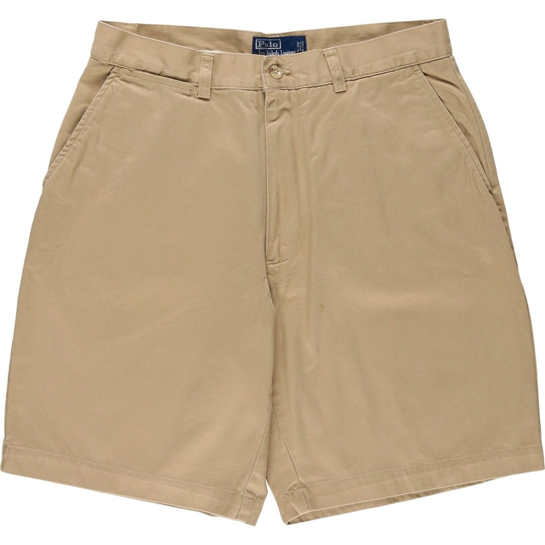 Ralph Lauren POLO by Ralph Lauren PROSPECT SHORT Chino shorts Short pants Men's W32 equivalent cotton Beige type Vintage Second Hand