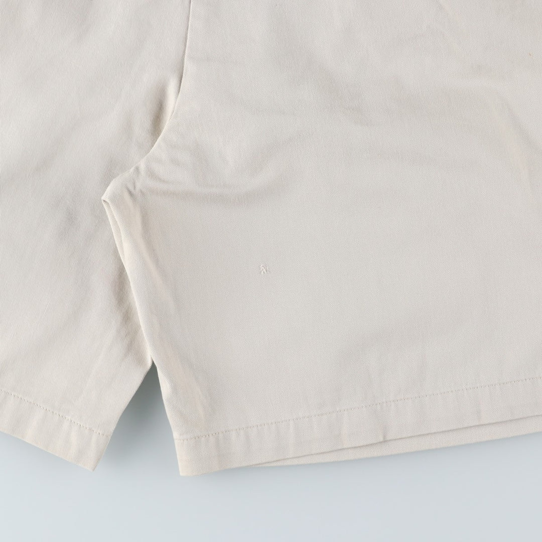 Ralph Lauren POLO by Ralph Lauren TYLER SHORT Two-pleat chino shorts, short pants, men's w35 equivalent cotton Beige type Vintage Second Hand