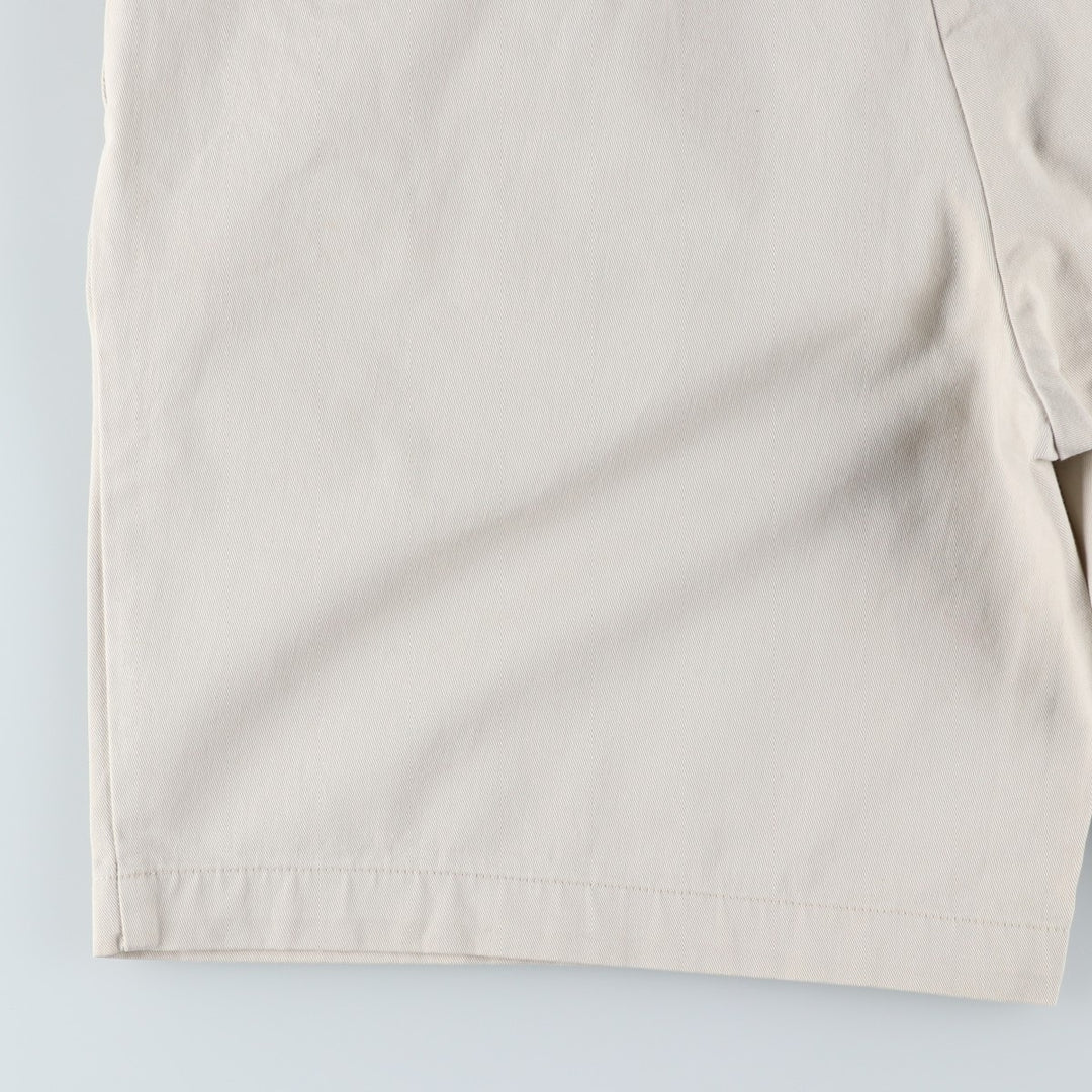 Ralph Lauren POLO by Ralph Lauren TYLER SHORT Two-pleat chino shorts, short pants, men's w35 equivalent cotton Beige type Vintage Second Hand