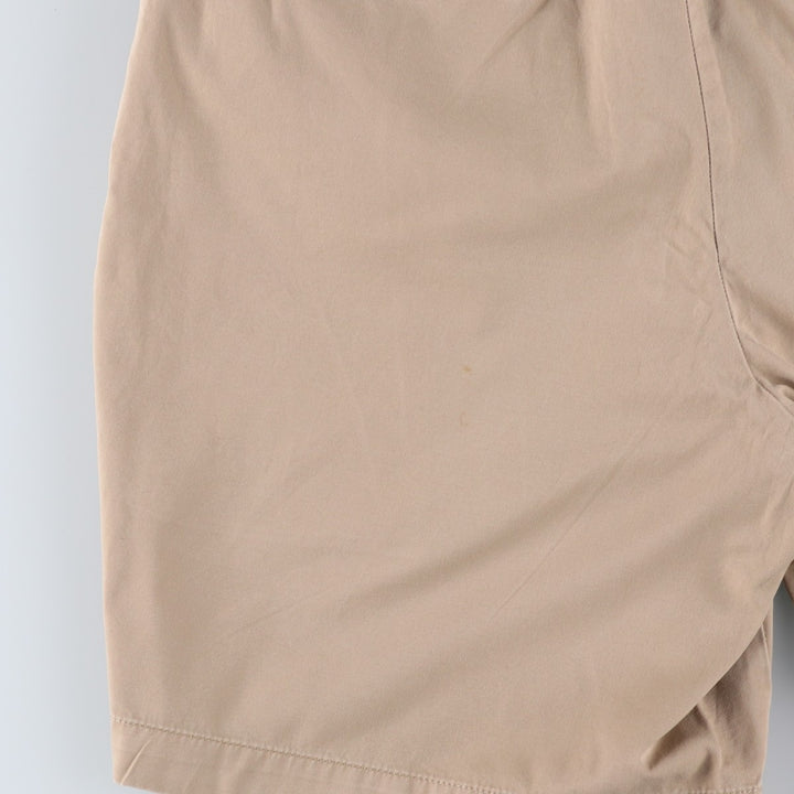 Ralph Lauren POLO by Ralph Lauren TYLER SHORT Two-pleat chino shorts, short pants, men's size W33 cotton Beige type Vintage Second Hand