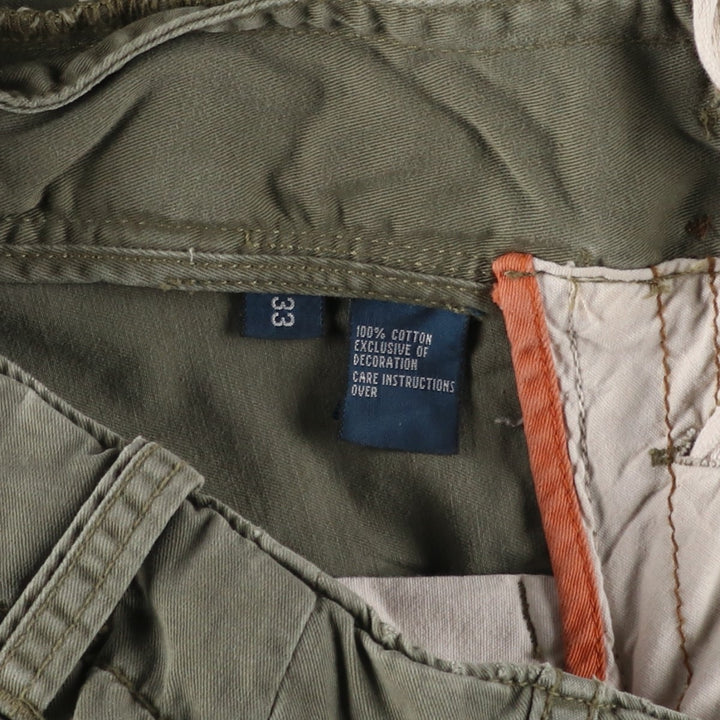 Ralph Lauren POLO by Ralph Lauren Chino Shorts, Shorts, Men's, W34 equivalent cotton Khaki type Vintage Second Hand