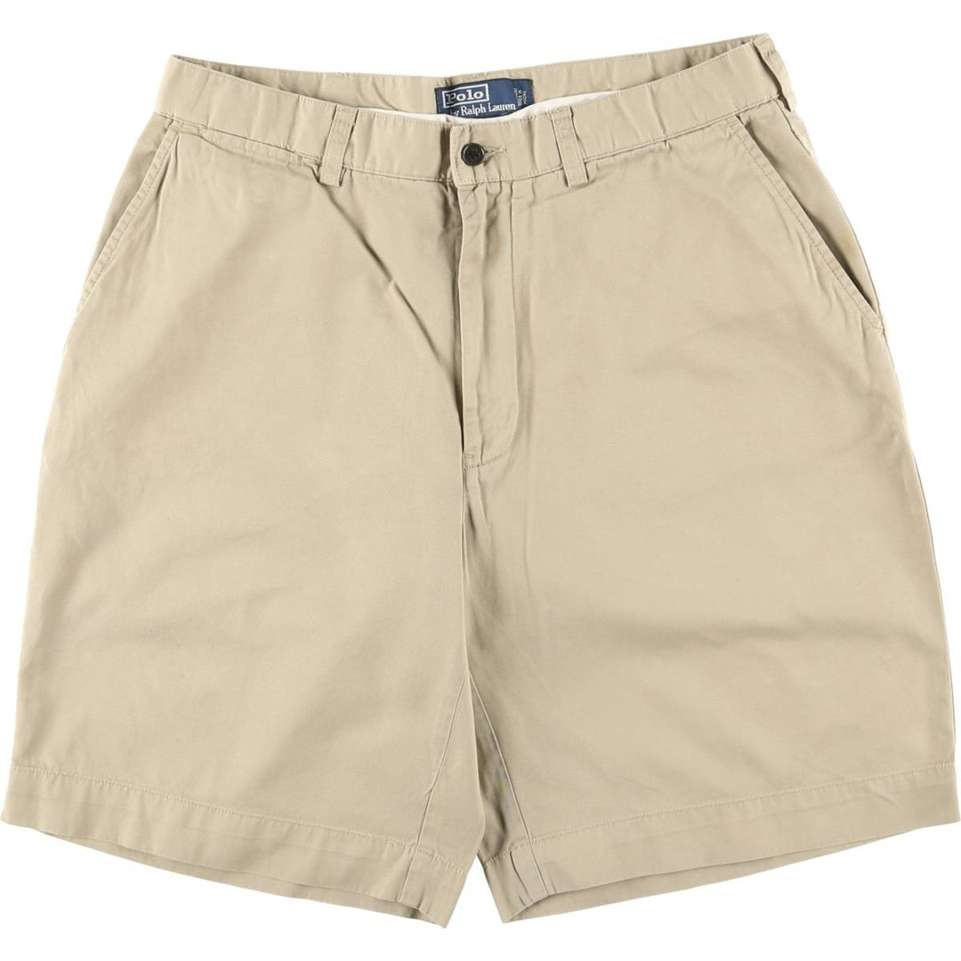 Ralph Lauren POLO by Ralph Lauren PROSPECT SHORT Chino shorts Short pants Men's W33 equivalent cotton Beige type Vintage Second Hand