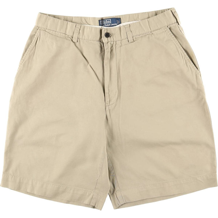 Ralph Lauren POLO by Ralph Lauren PROSPECT SHORT Chino shorts Short pants Men's W33 equivalent cotton Beige type Vintage Second Hand