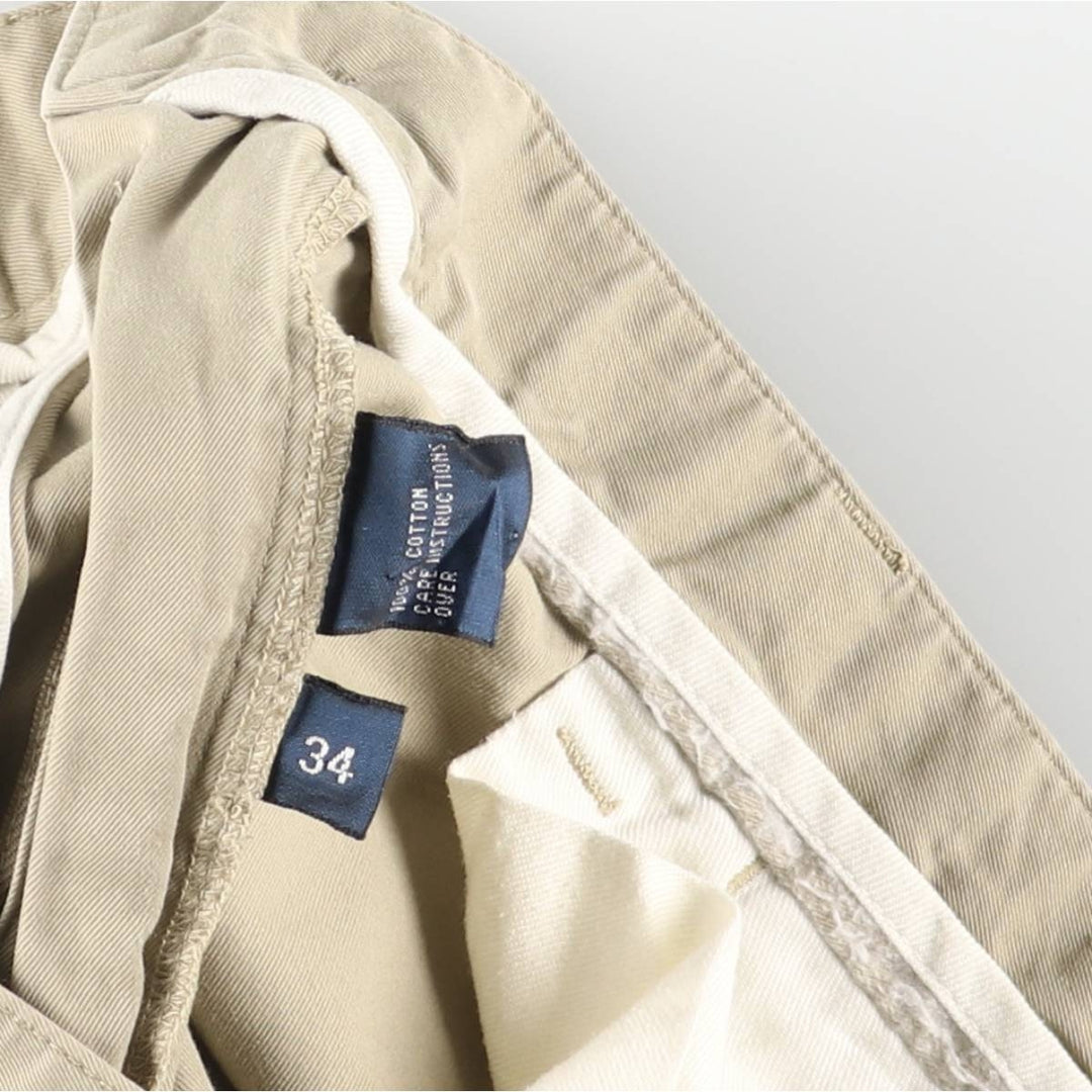 Ralph Lauren POLO by Ralph Lauren PROSPECT SHORT Chino shorts Short pants Men's W33 equivalent cotton Beige type Vintage Second Hand