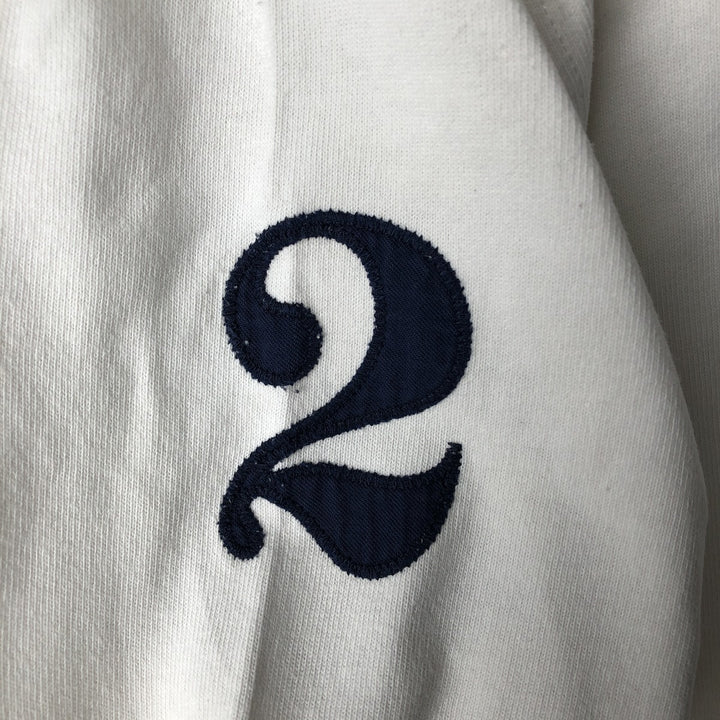 Ralph Lauren POLO RALPH LAUREN CUSTOM FIT Big Pony Long Sleeve Rugby Shirt Men's XL cotton white type Vintage Second Hand