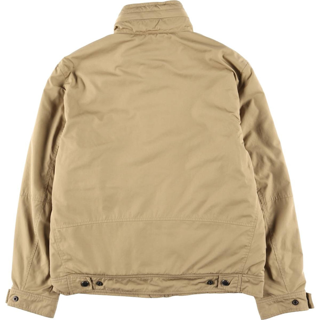 Ralph Lauren POLO by Ralph Lauren padded puffer jacket, men's size M polyester beige type brown Vintage Second Hand