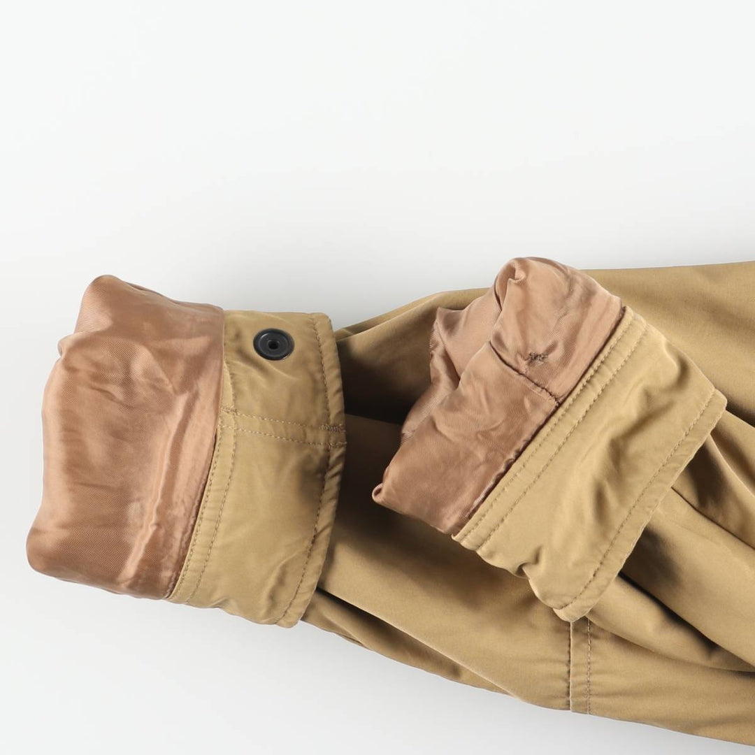 Ralph Lauren POLO by Ralph Lauren padded puffer jacket, men's size M polyester beige type brown Vintage Second Hand