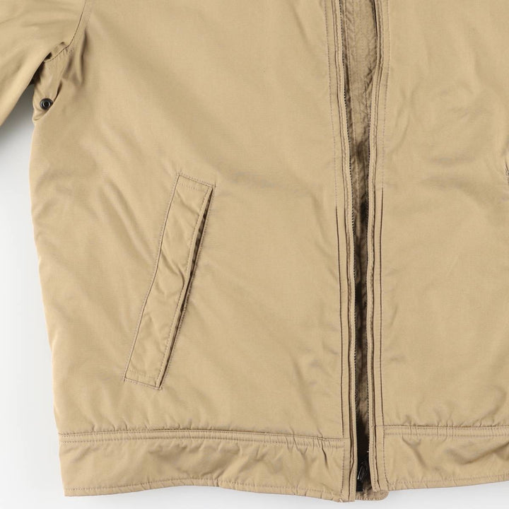 Ralph Lauren POLO by Ralph Lauren padded puffer jacket, men's size M polyester beige type brown Vintage Second Hand